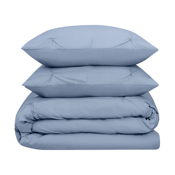 Serta Simply Clean Antimicrobial Pleated Comforter Set & Reviews Wayfair